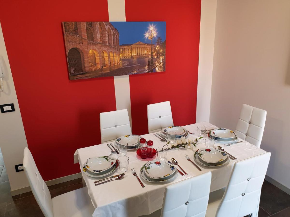 Dimora Rosso San Zeno - Wifi Veloce E Adatto Per Famiglie Verona Luaran gambar